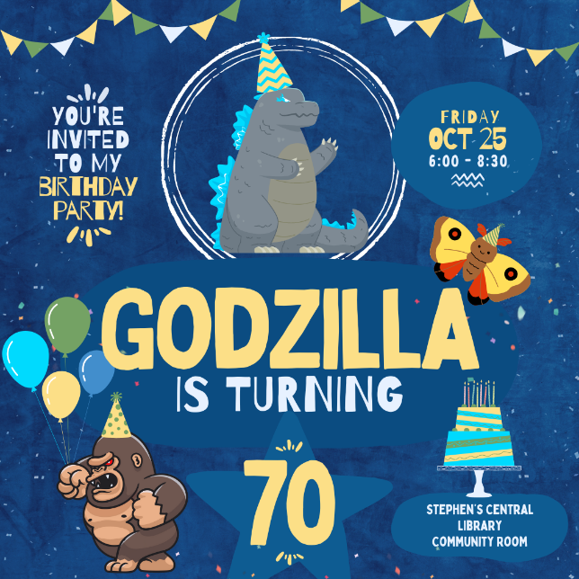 Godzilla Birthday Party