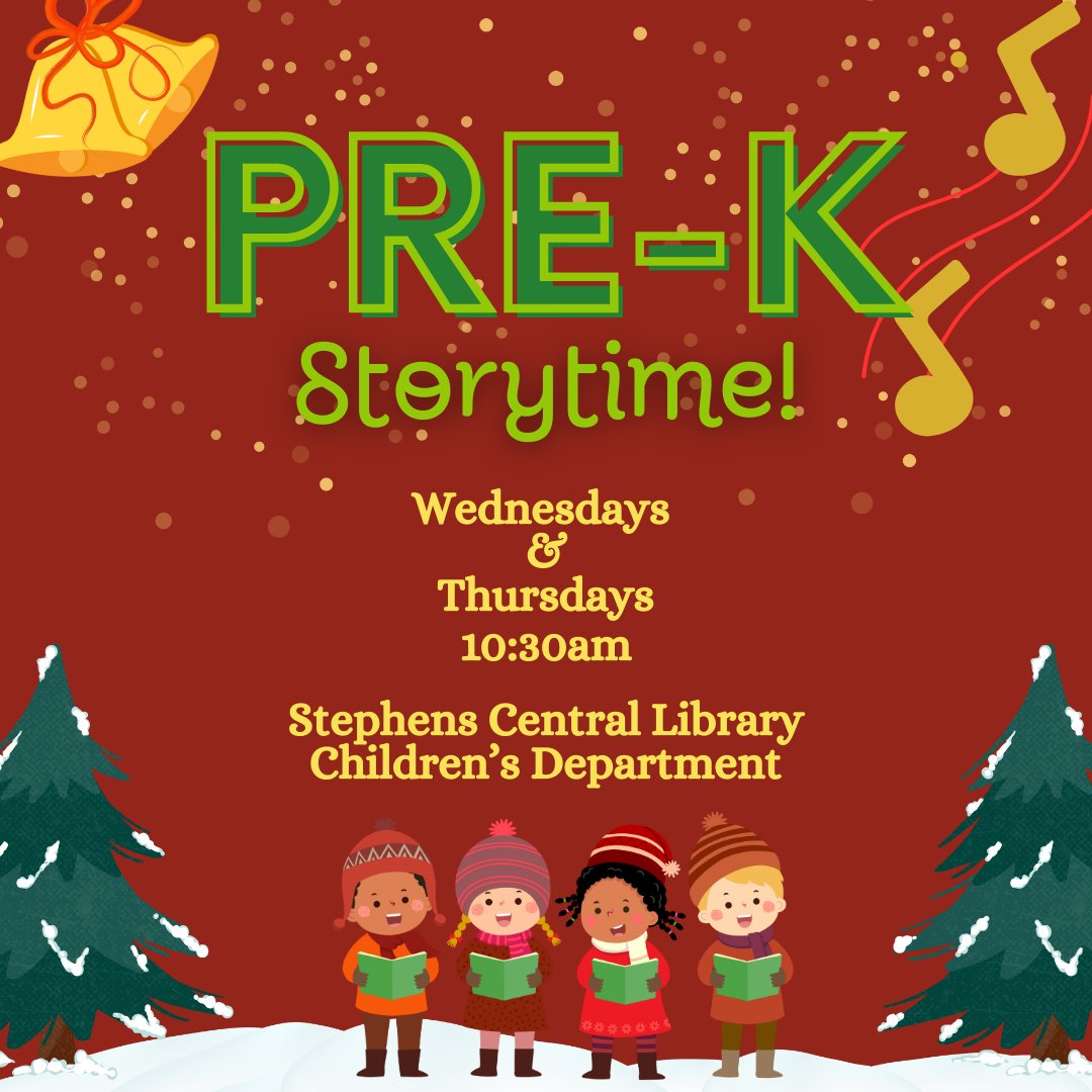 Pre K Storytime January 2025